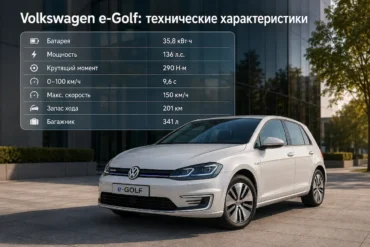 e-golf запас хода