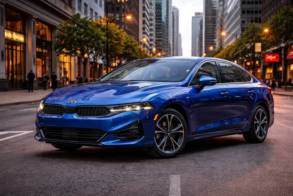 kia k5 мануал