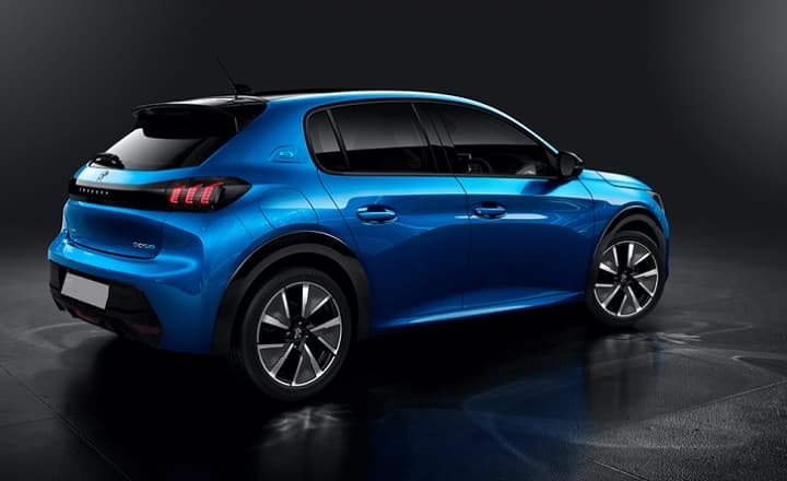 Электрический Peugeot e-208