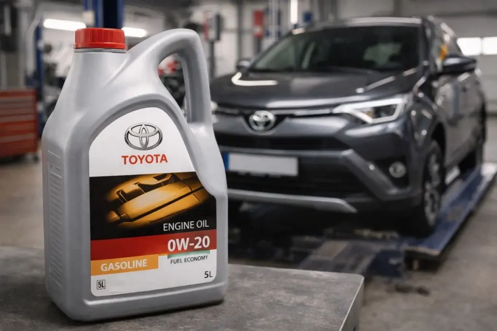 toyota rav4 объем масла